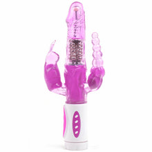 Load image into Gallery viewer, Rabbit &amp; Beaded Thrusting Vibrator