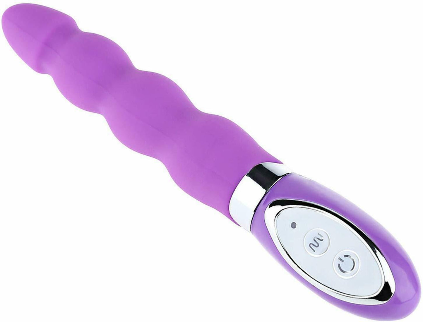 Beaded Bullet Vibrator 7.5 inch, 10 Function