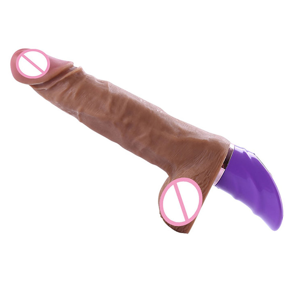 Intelligent Sensing Telescopic & Warming Thrusting Vibrator, 5 Function