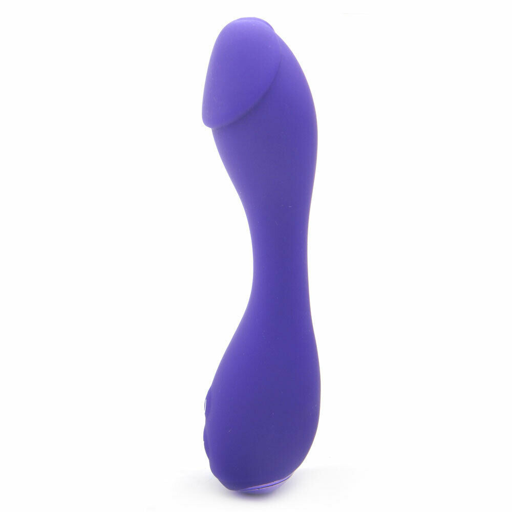 Penis Shaped L.E.D Vibrator 6 inch, 10 Function