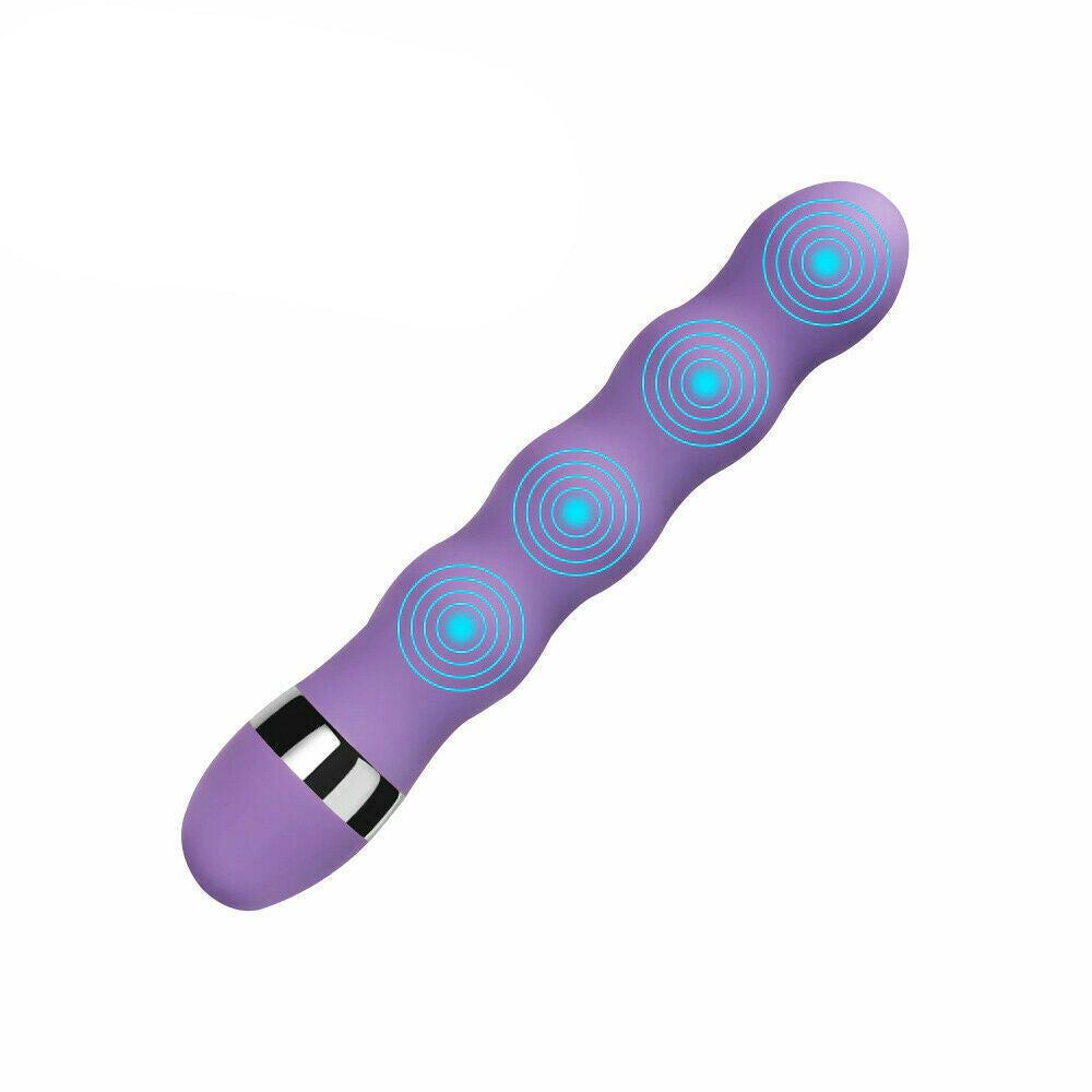 Multi-Speed Beaded Bullet Vibrator 7 Inch