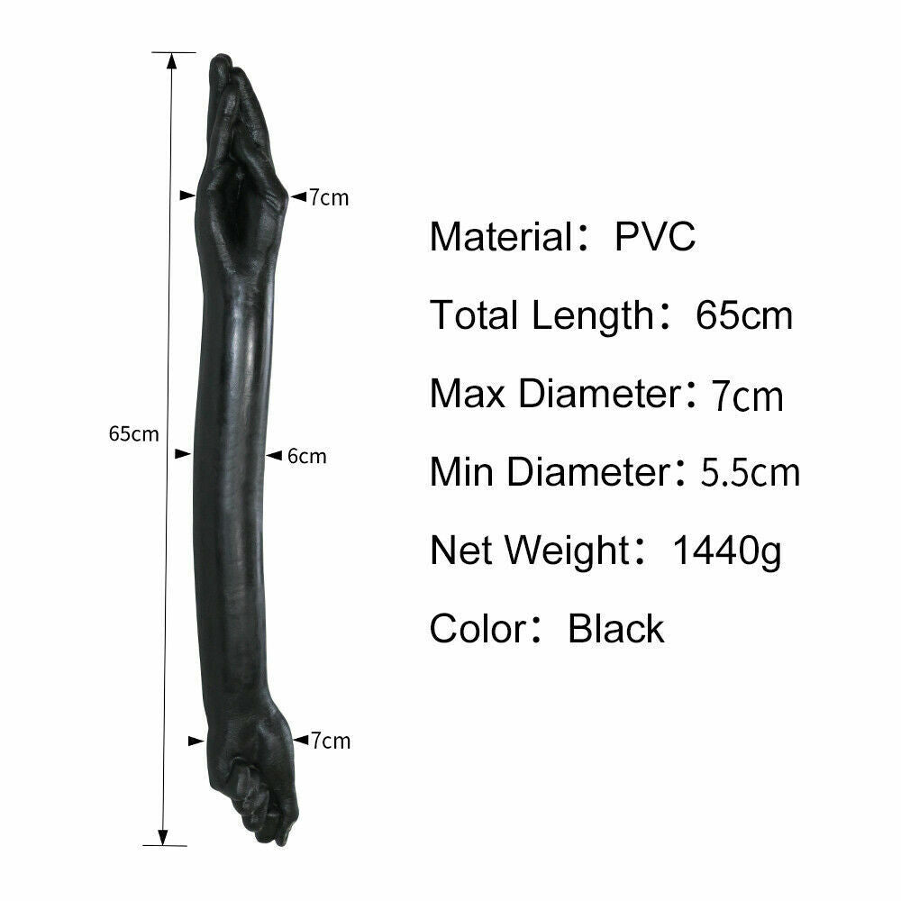 26" Double Ended Fisting Hand Dildo