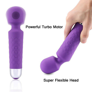 Rechargeable Massage Wand Vibrator 28 Function
