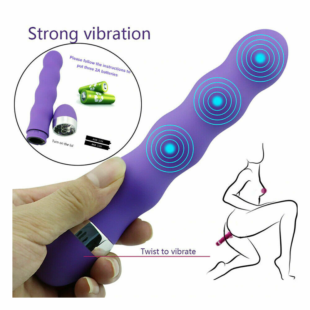 Multi-Speed Beaded Bullet Vibrator 7 Inch