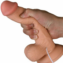 Load image into Gallery viewer, Vibrating Squirting 8 inch Dildo 4 Function