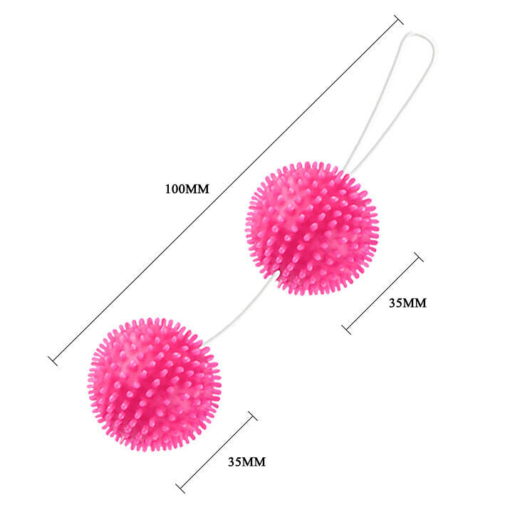 Magic Twin Love Balls with Spikes