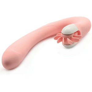 Silicone Vibrator with Heating and Oral Sex Simulator, 20 Function