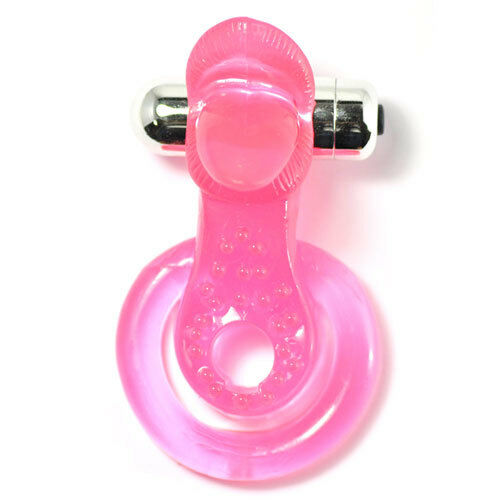 Tongue Vibrating Penis Ring, 7 Function