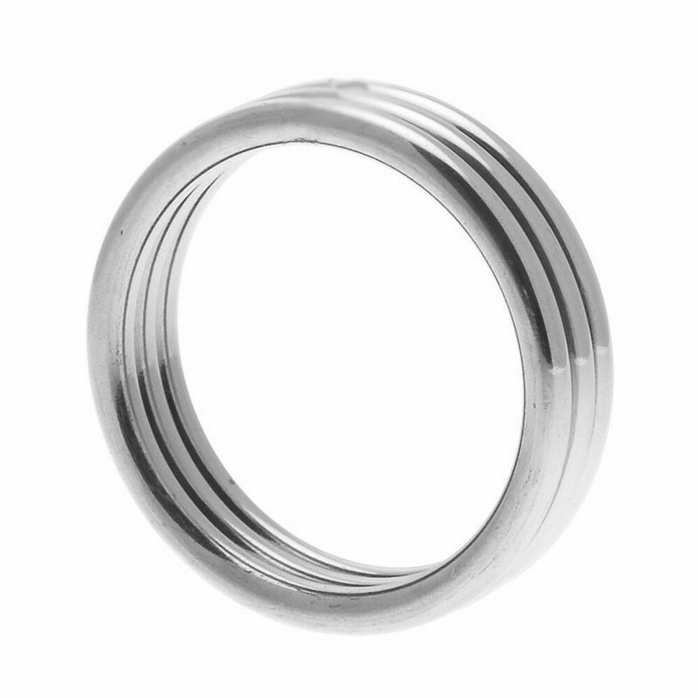 Stainless Steel Triple Ball Stretcher Cock RIng