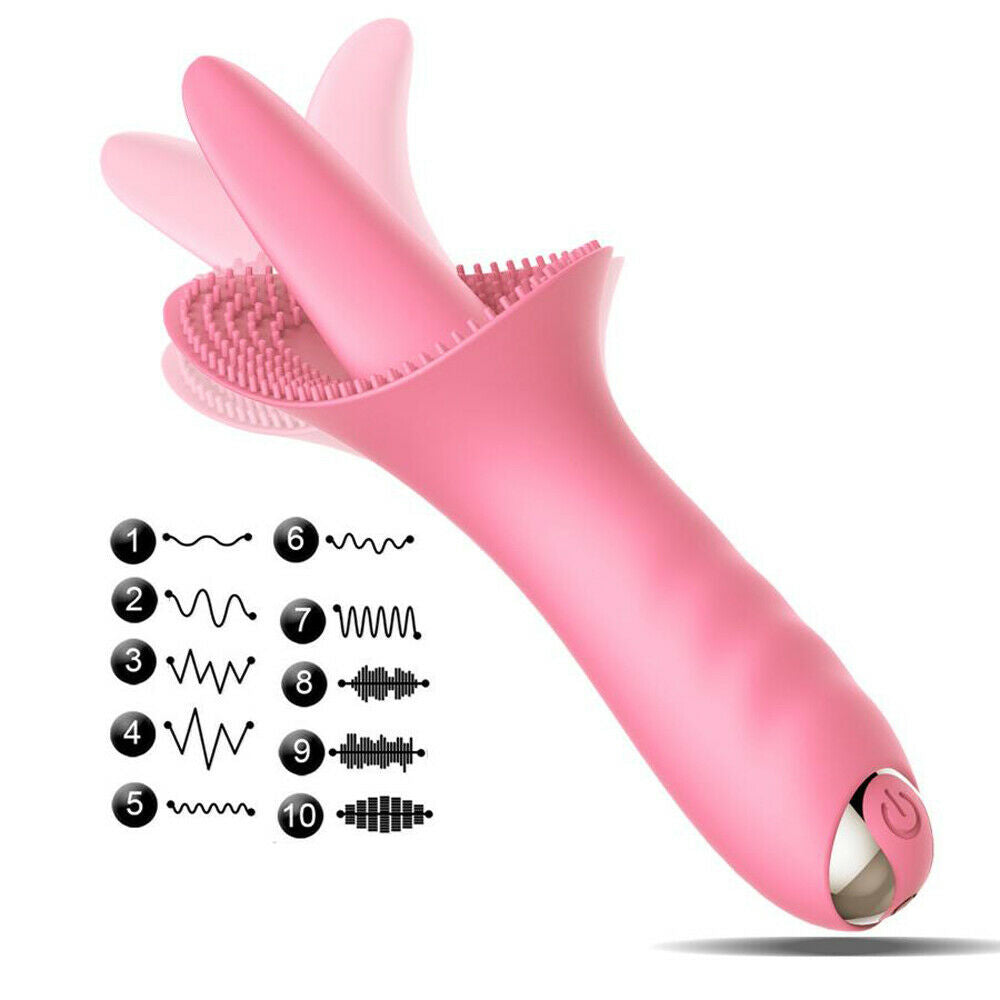 Big Tongue Oral Sex Vibrator, 10 Function