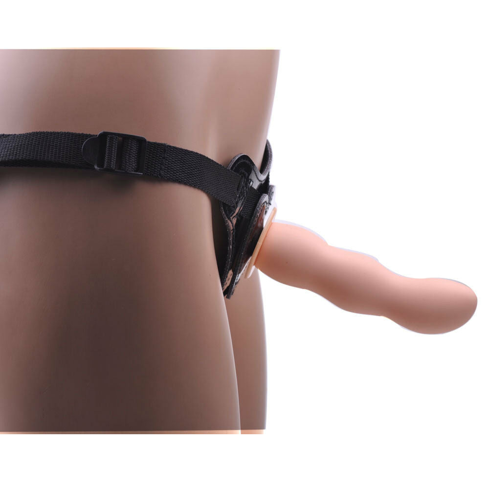 Strap On Wavy Dildo 5.5 inch