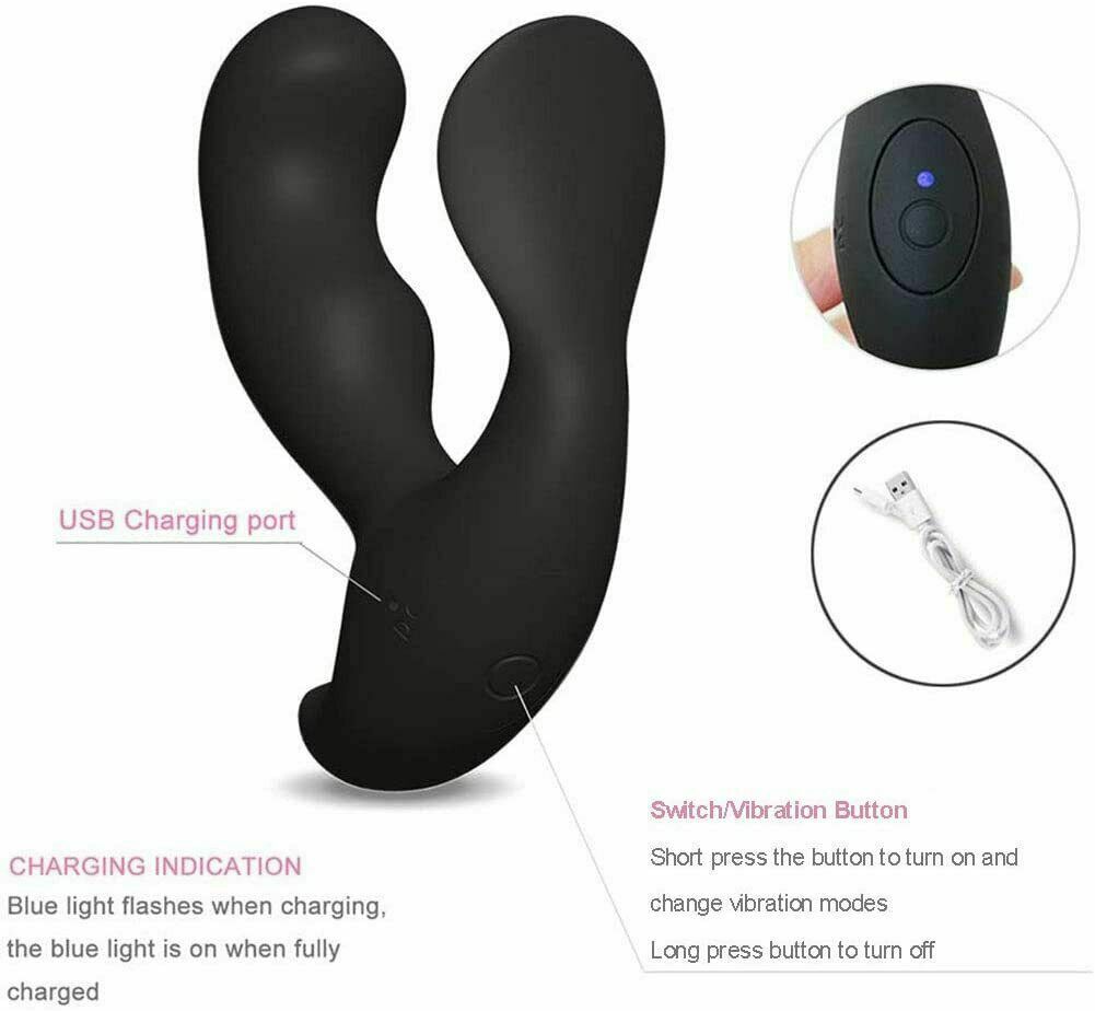 Warming Rechargeable Prostate Massager, 10 Function