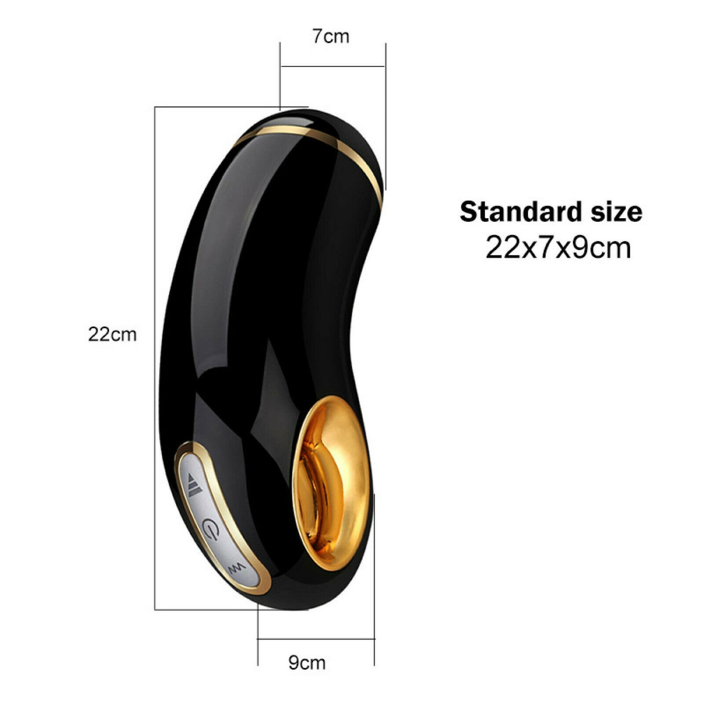 Automatic Curved Masturbator Cup, 10 Function