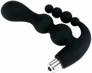 Double Penetration Vibrating Anal Beads, 10 Function