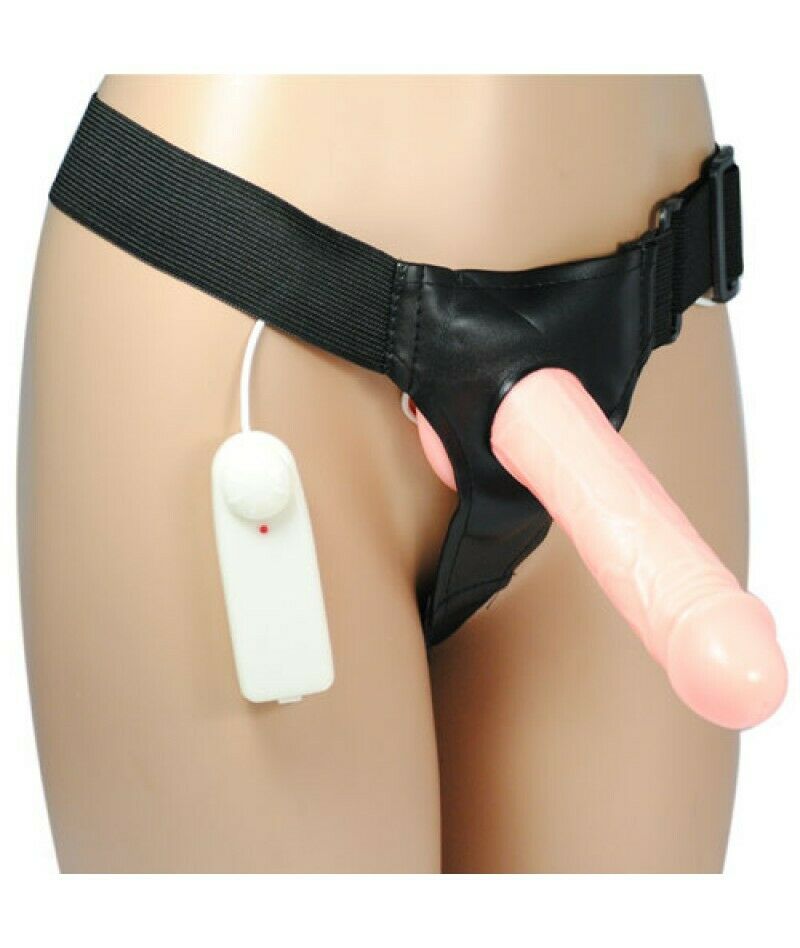 Adjustable Strap On Dildo with Remote Control, Multi-speed