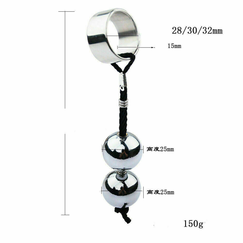 Metal Penis Enlarger Ball Weight Extender C