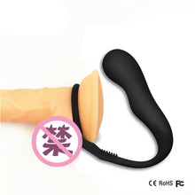 Load image into Gallery viewer, Twin Cock Ring with Butt Plug, 10 Function