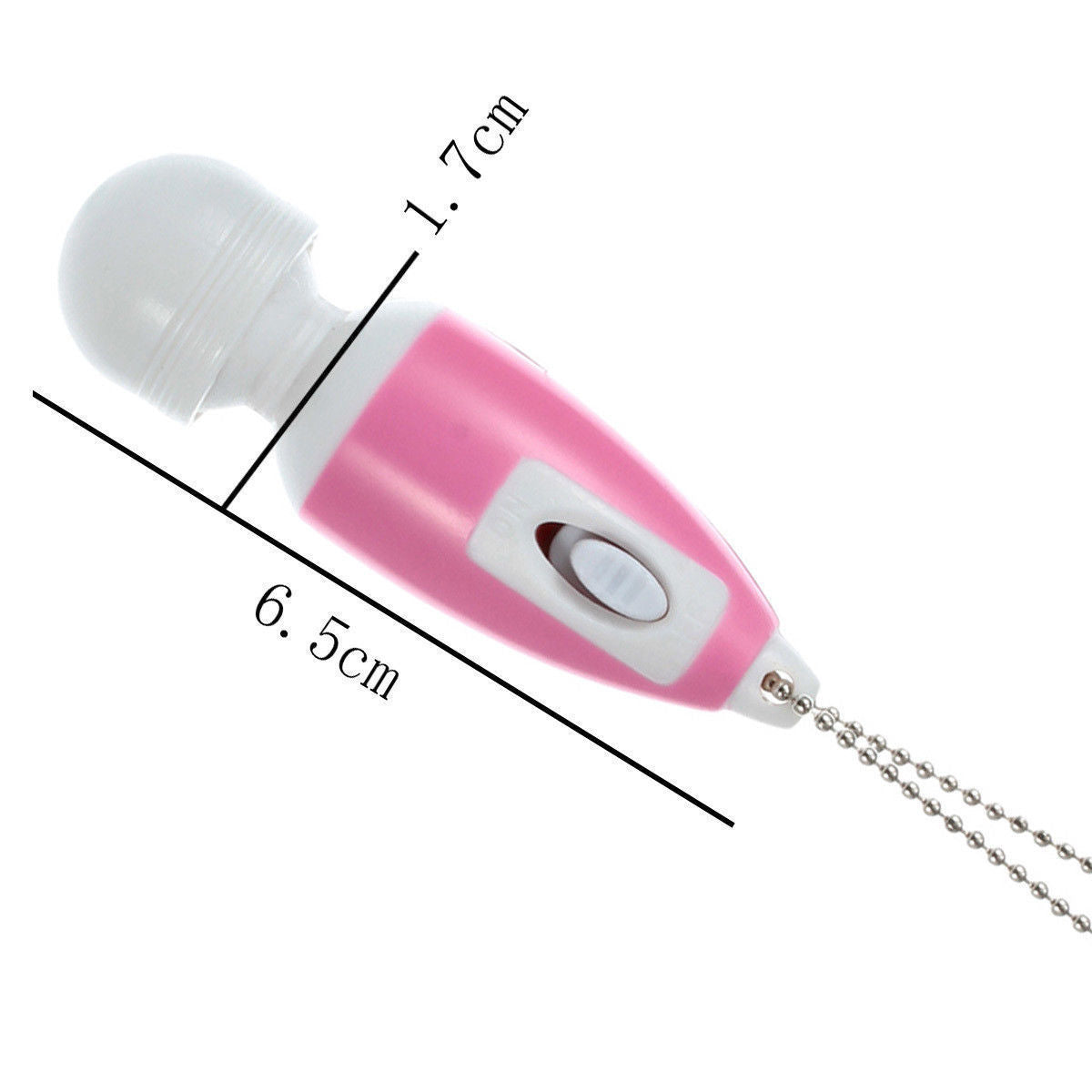 Mini Massage Wand Vibrator with Chain