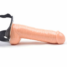 Load image into Gallery viewer, 11&quot; Vibrating Strap On Dildo with Remote Control, 10 Function
