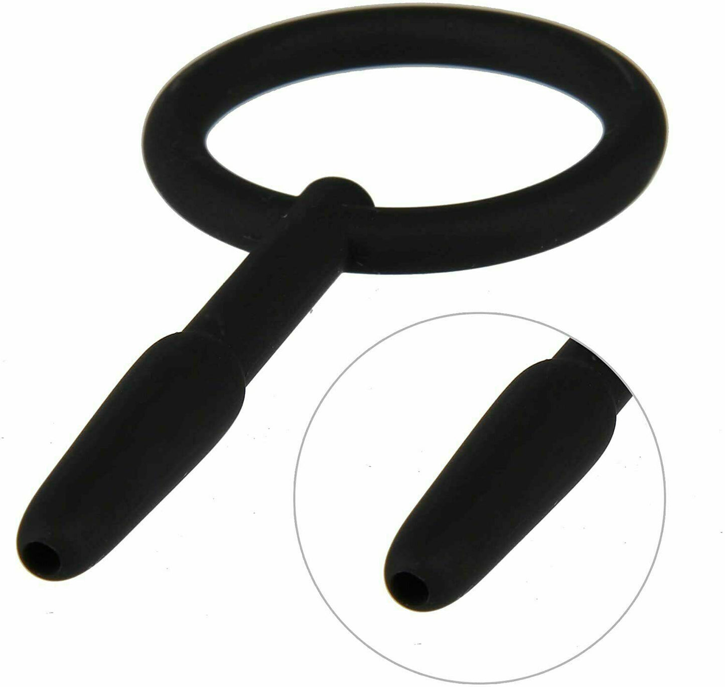 Silicone Hollow Urethral Sound Dilator Penis Plug, Style B