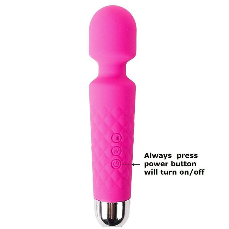 Rechargeable Massage Wand Vibrator 28 Function