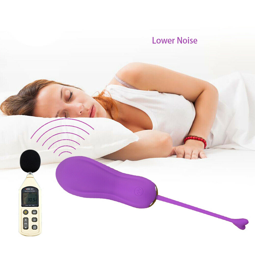 Wireless Remote Control Vibrating Kegel Egg with Heart Shaped Retrieval Cord, 10 Function (2 Ben Wa Balls))