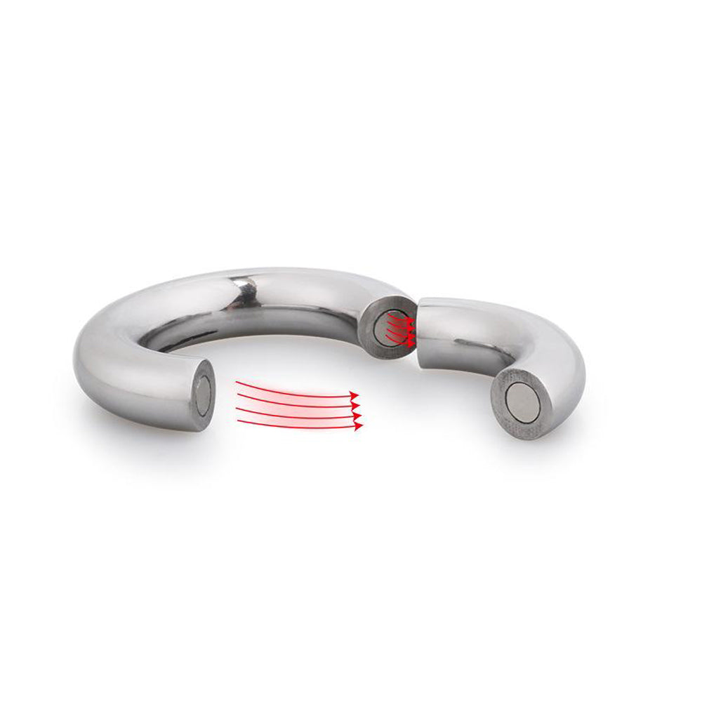 Stainless Steel Magnetic Penis Ring (Multiple Sizes)