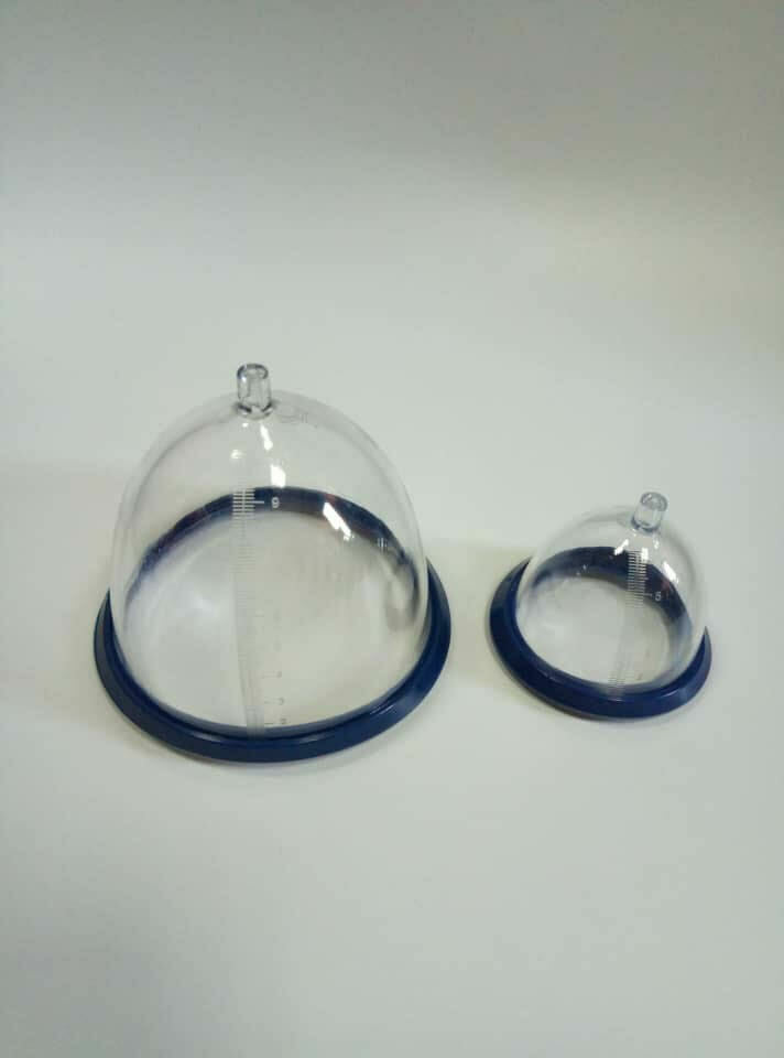 Twin Cup Suction Nipple Pump with Bulb Grip