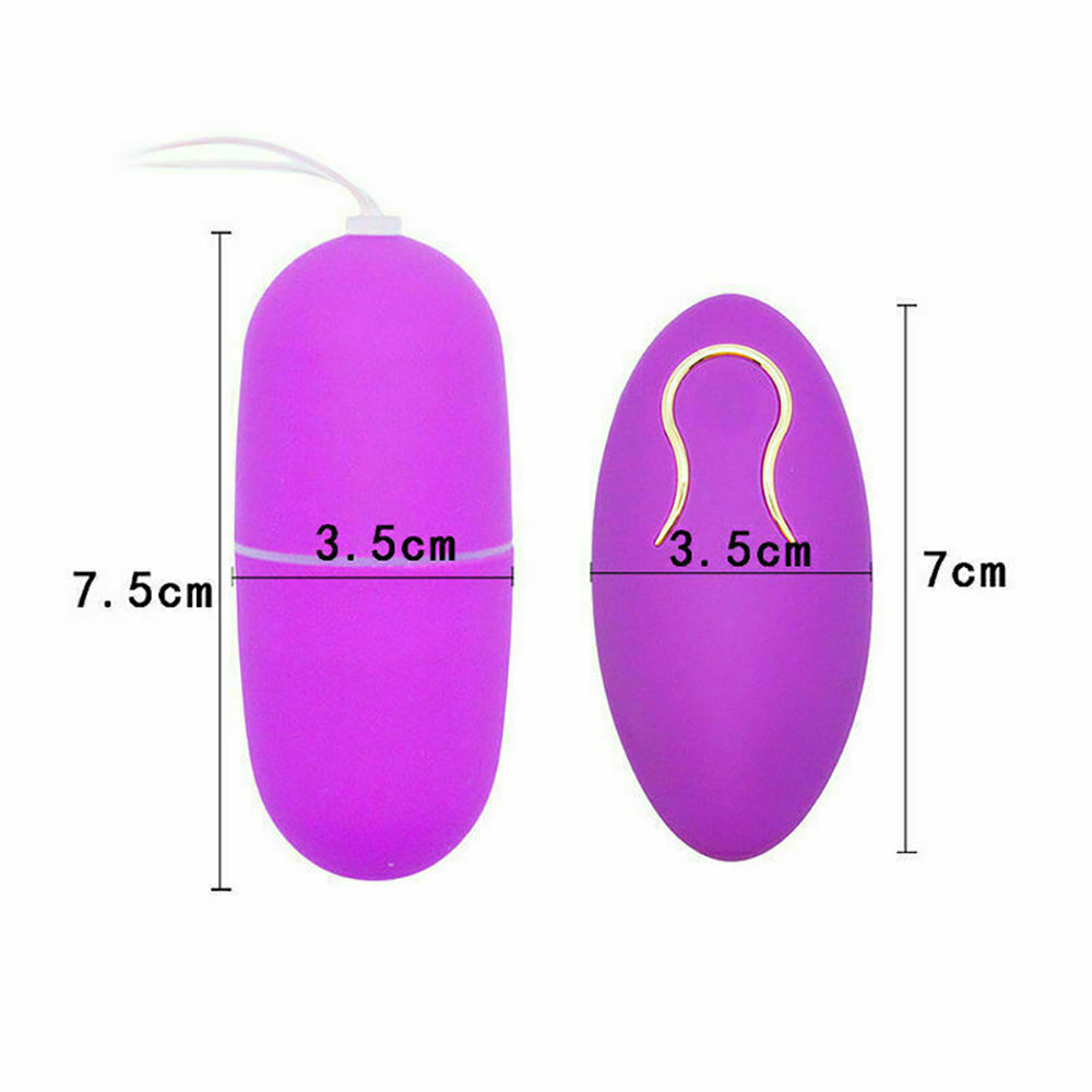 Love Egg Vibrator with Remote, 10 Function