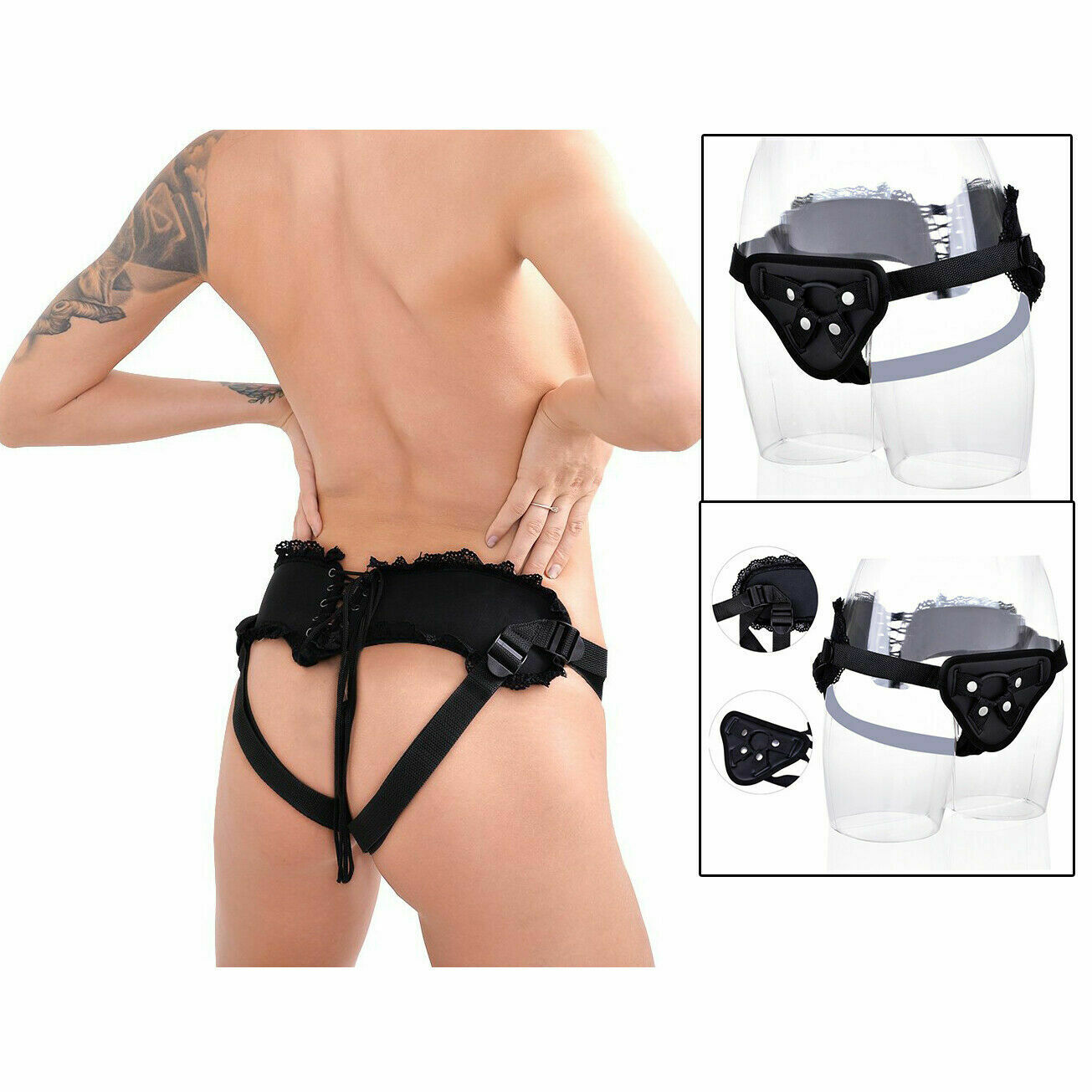 Corset Strap On Harness