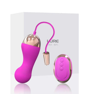 LX Vibrating Love Egg Vibrator with Remote, 10 Function