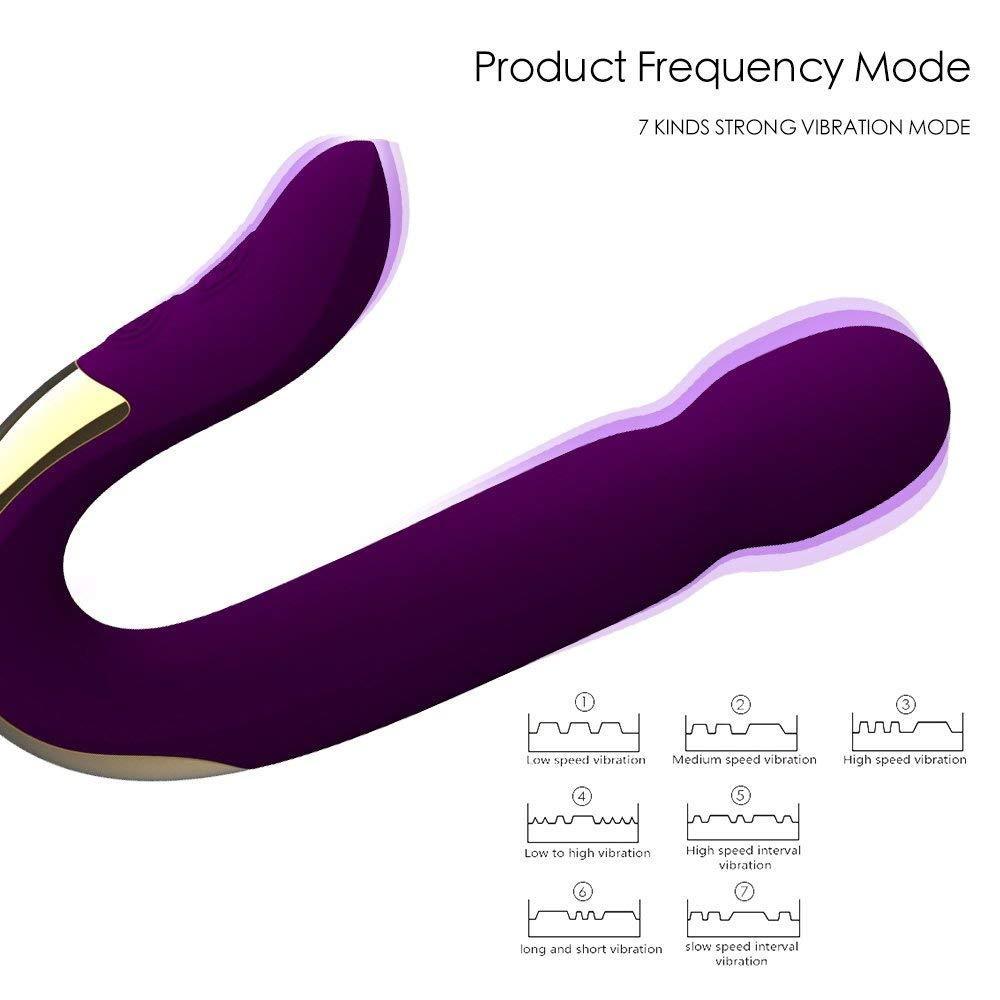 U-Shape Design Vibrator 7 Mode