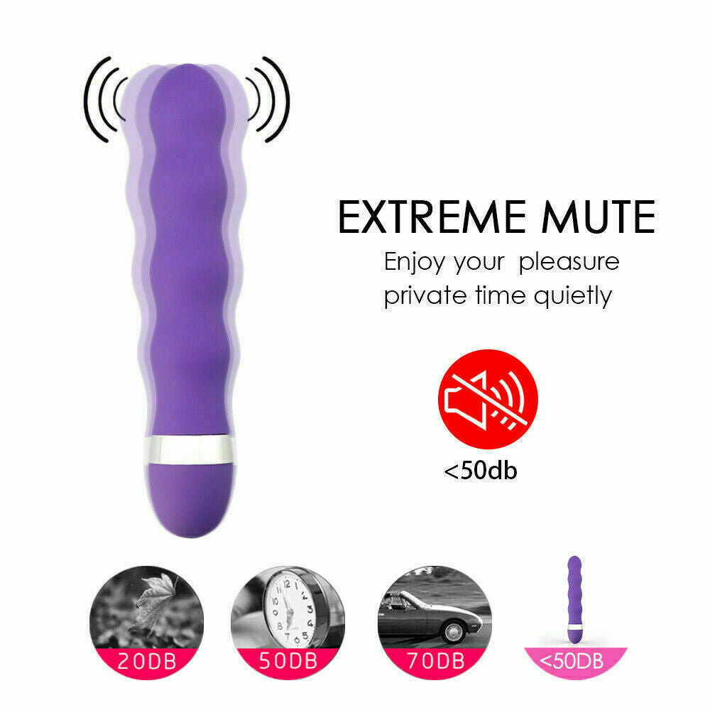 Multi-Speed Beaded Bullet Vibrator 7 Inch