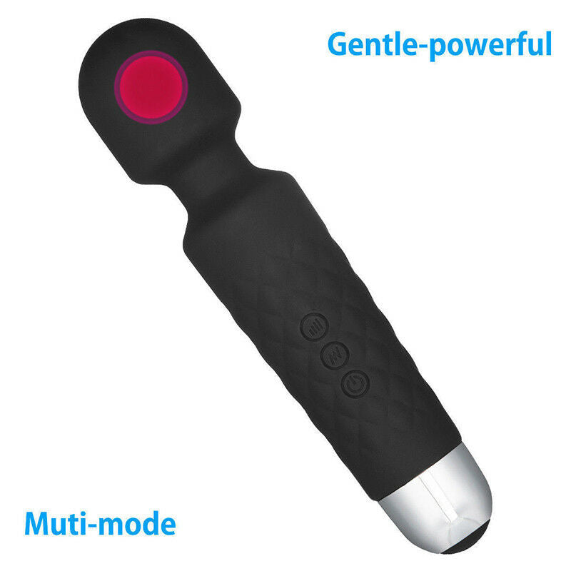 Rechargeable Massage Wand Vibrator 28 Function