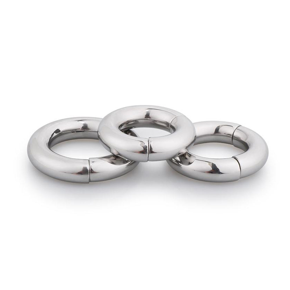 Stainless Steel Magnetic Penis Ring (Multiple Sizes)