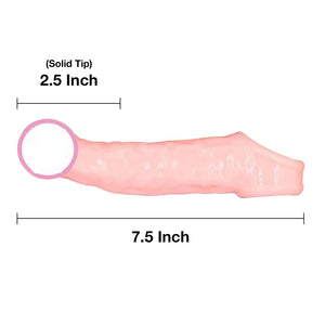 2.5 inch Penis Extension Sleeve, 7.5 inch