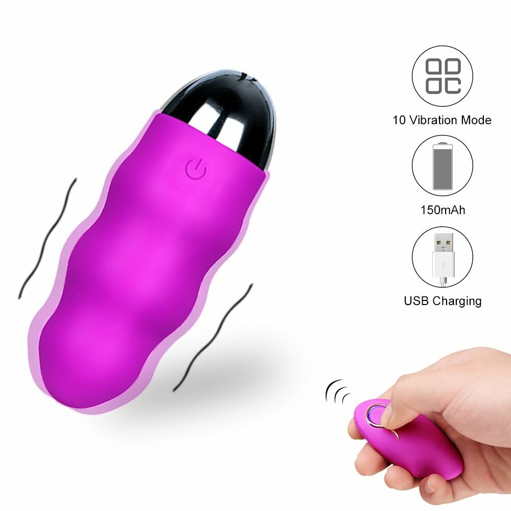 A1 Rechargeable Love Egg Vibrator with Wireless Remote