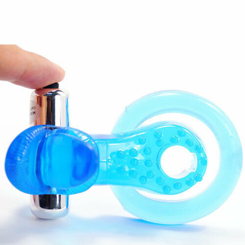 Tongue Vibrating Penis Ring, 7 Function