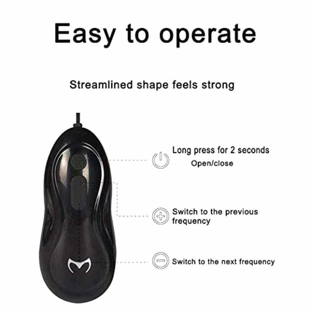 3 Bullet Rechargeable Penis Head Vibrator with Remote, 12 Function