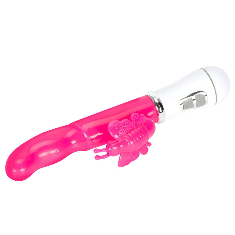 Smooth Rechargeable Butterfly Dildo 8 Function