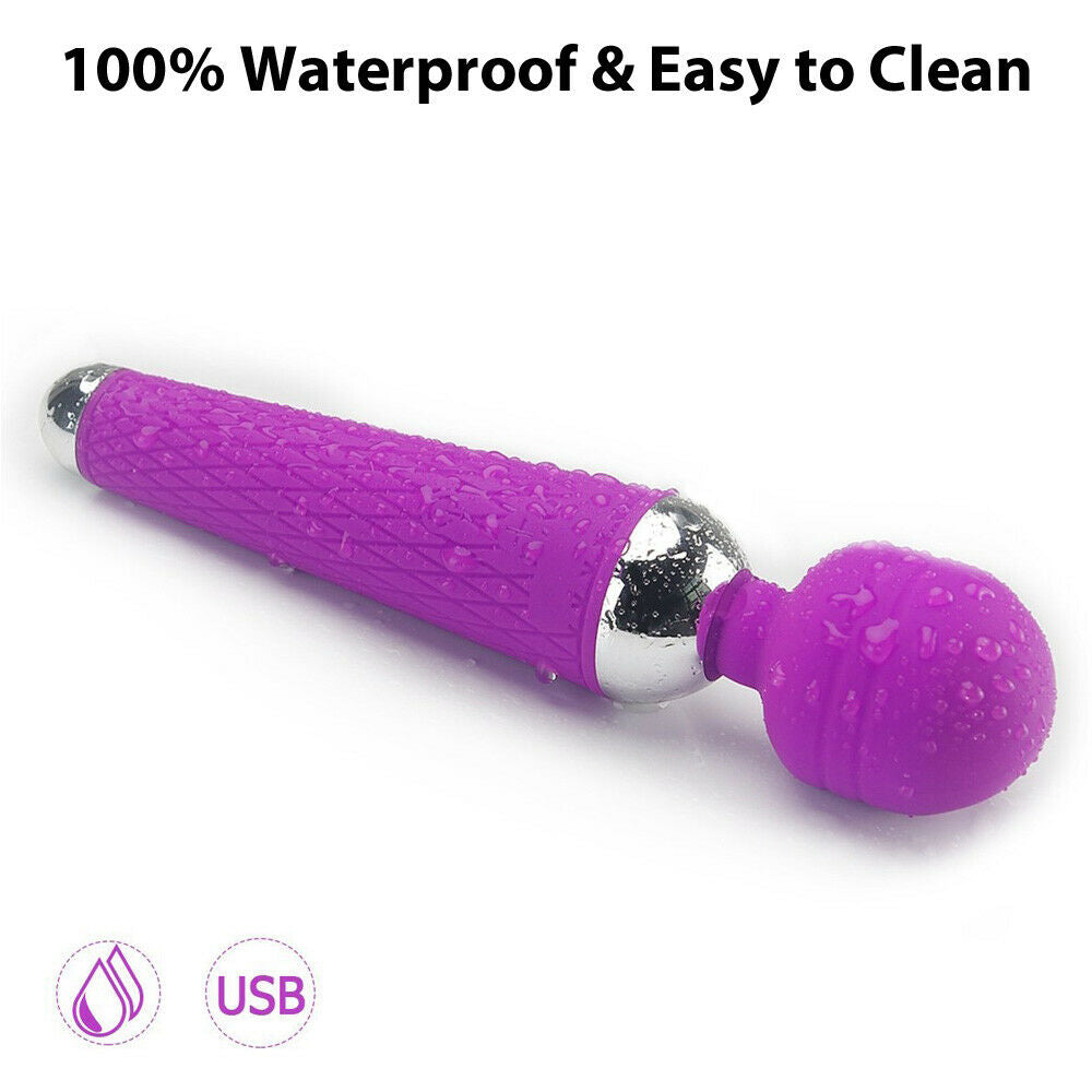 Diamond Mini Massage Wand Vibrator