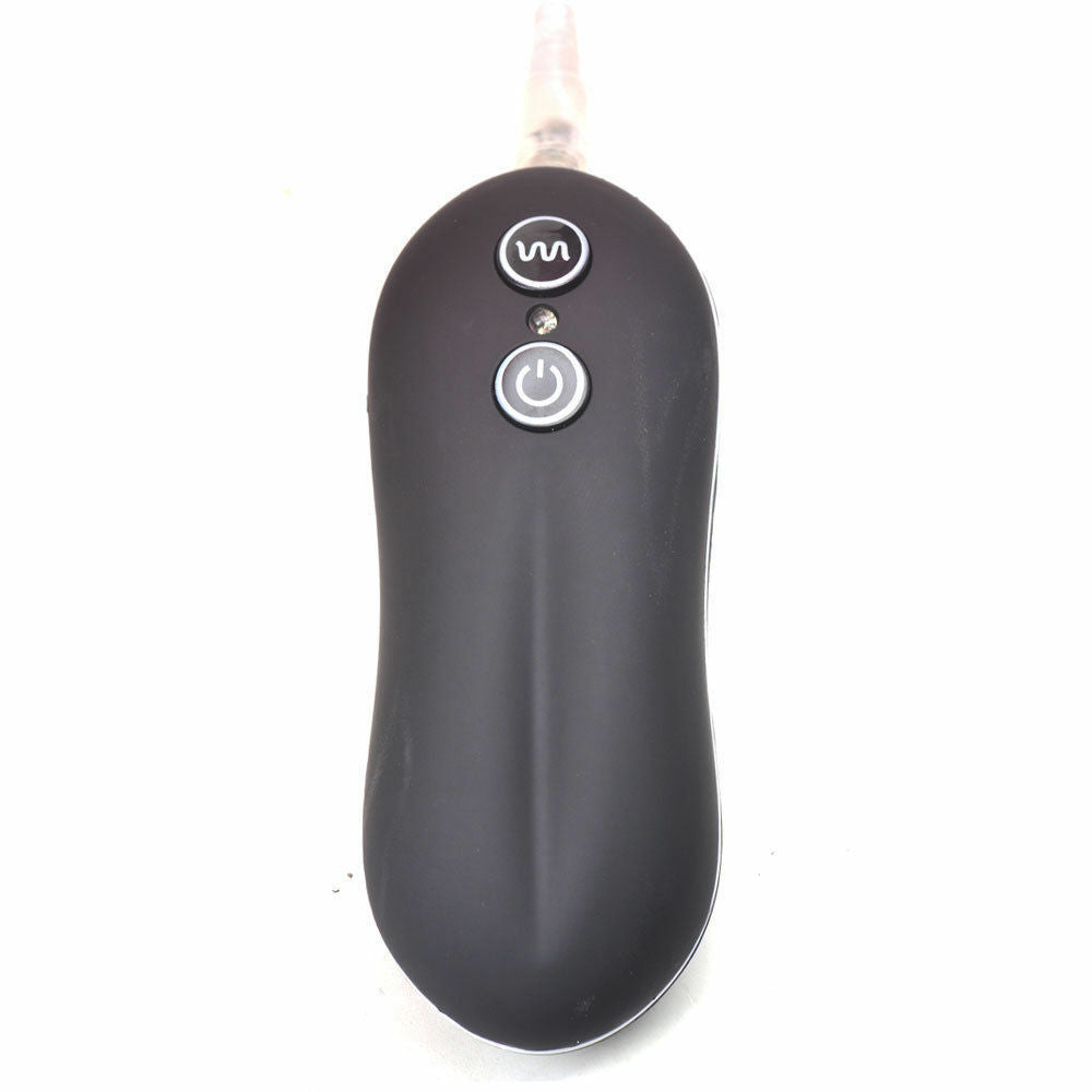 7" Vibrating Strap On Dildo with Remote Control, 10 Function