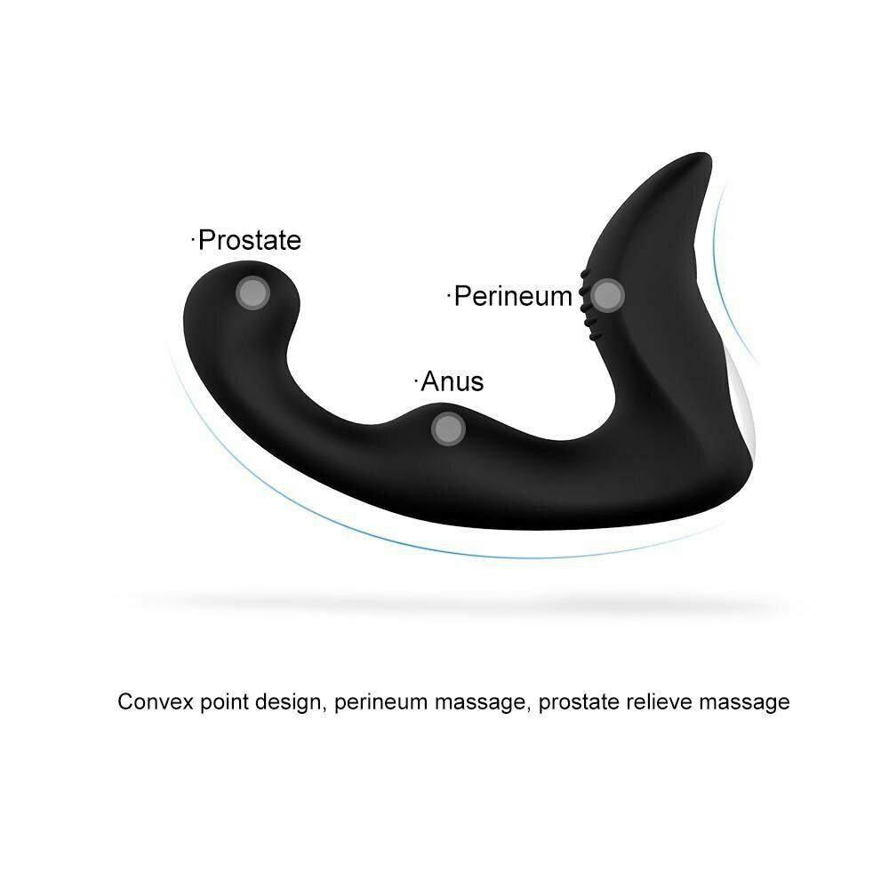 360 Rotation Remote Control Prostate Massager, 9 Function