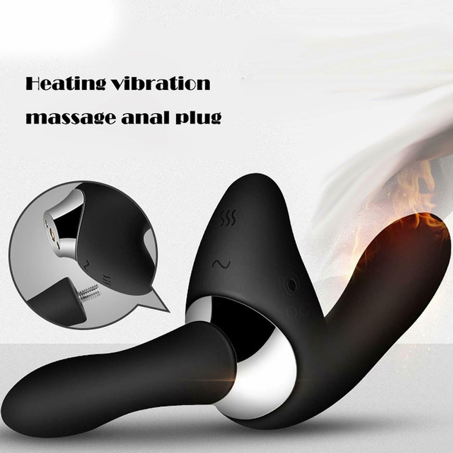 His or Hers Warming Anal Vibrator, 12 Function