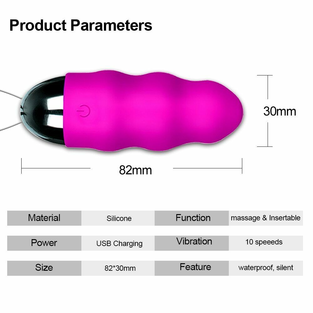 A1 Rechargeable Love Egg Vibrator with Wireless Remote