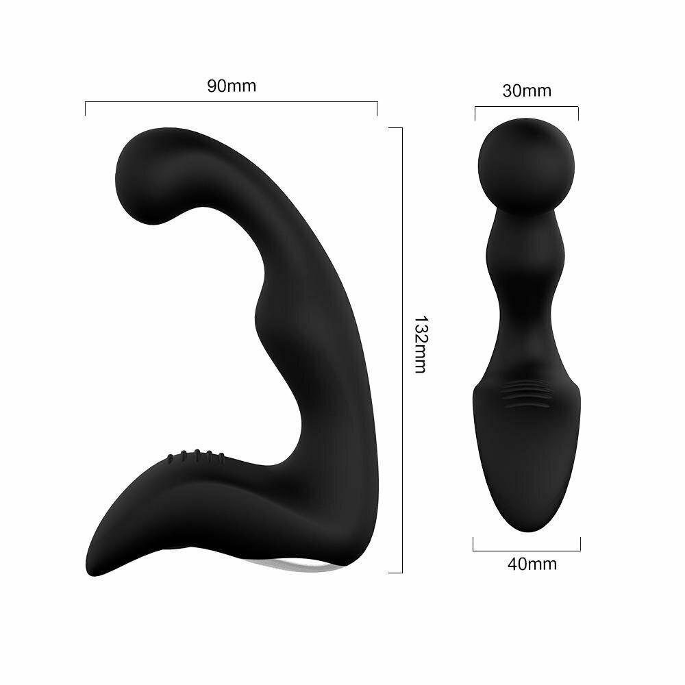 360 Rotation Remote Control Prostate Massager, 9 Function