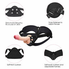 Load image into Gallery viewer, Corset Strap On Harness