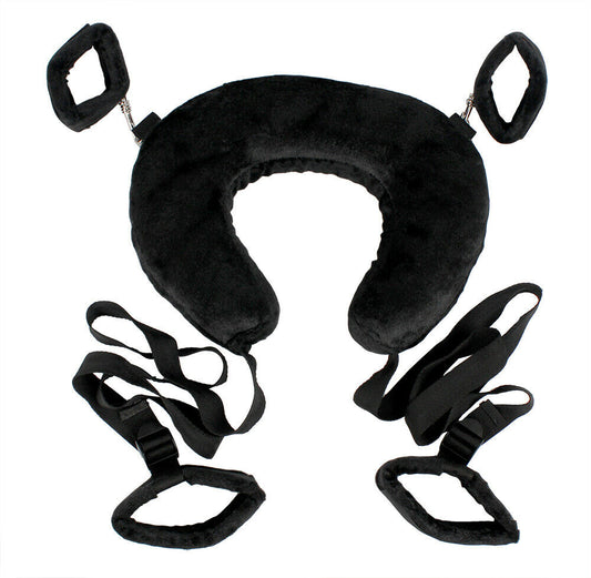 Plush Sex Position Restraint with Cuffs