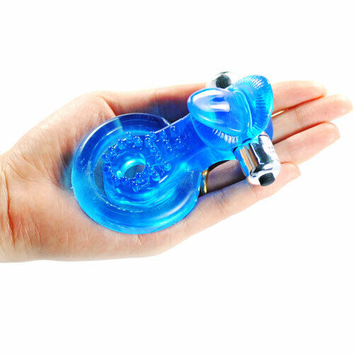 Tongue Vibrating Penis Ring, 7 Function