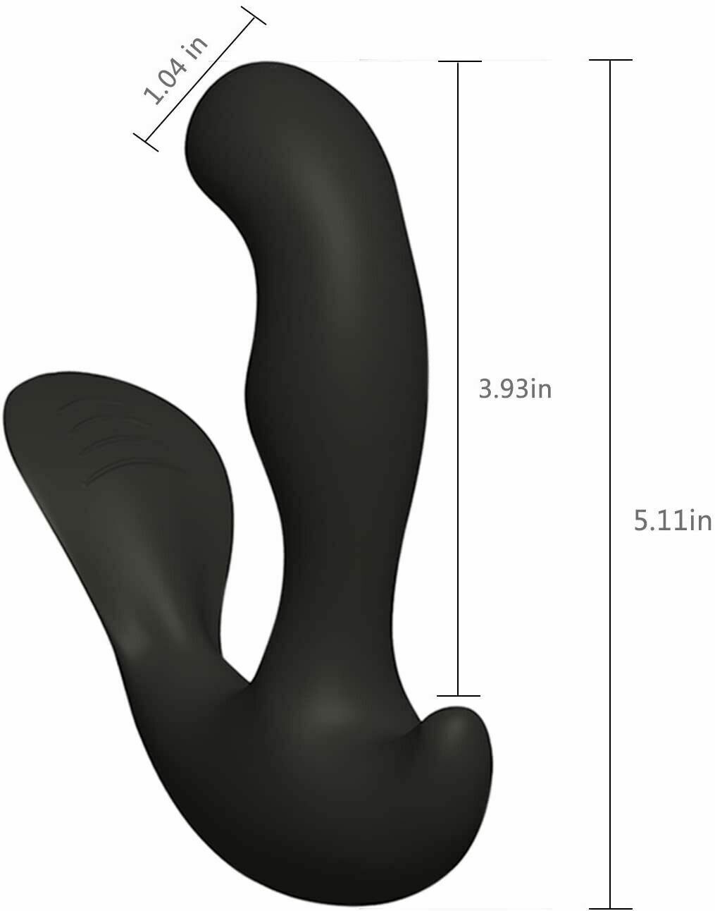 Warming Rechargeable Prostate Massager, 10 Function